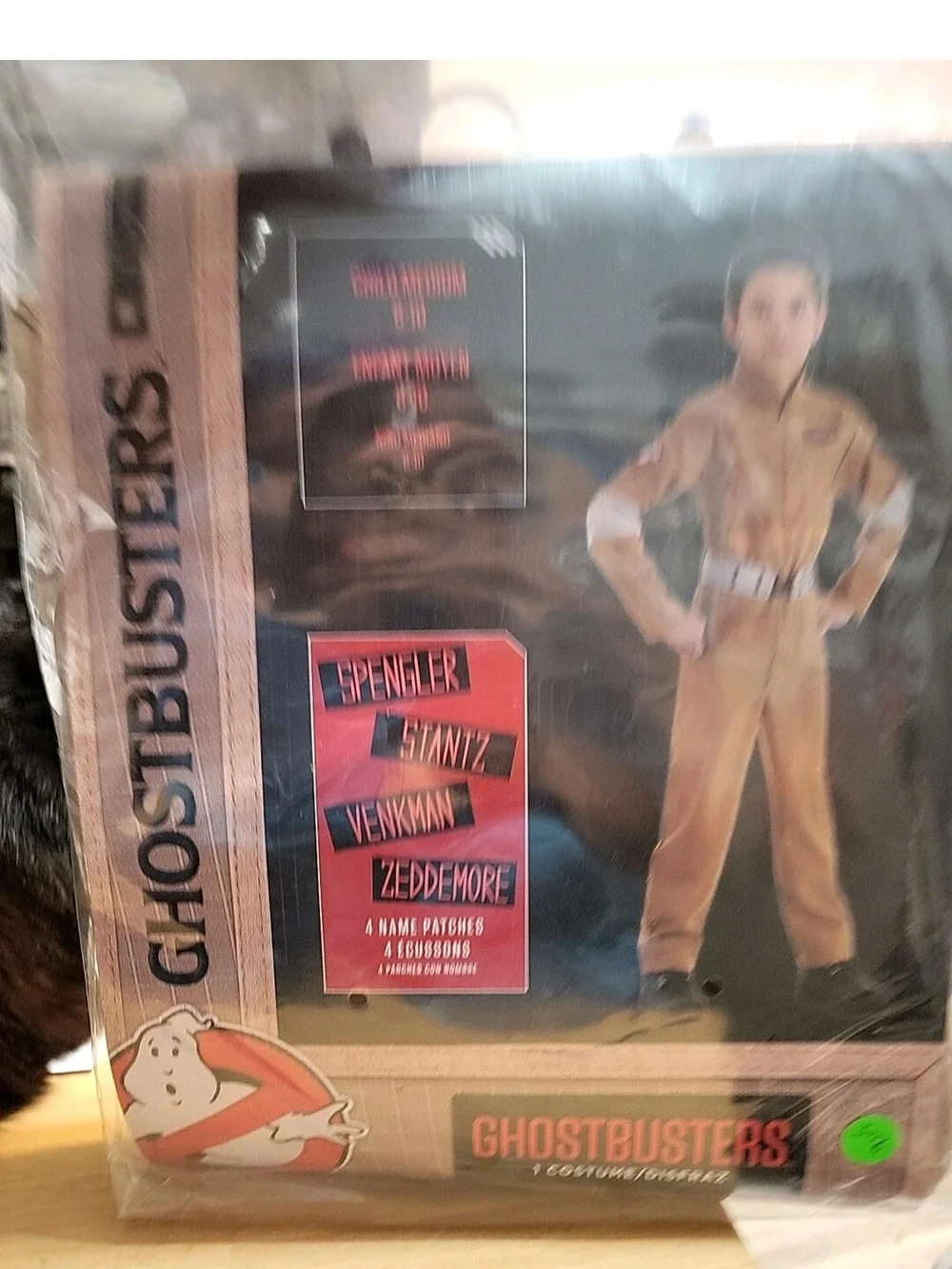 Ghostbusters Classic Brown Suit  Halloween Child Costume Size Child Medium #3056